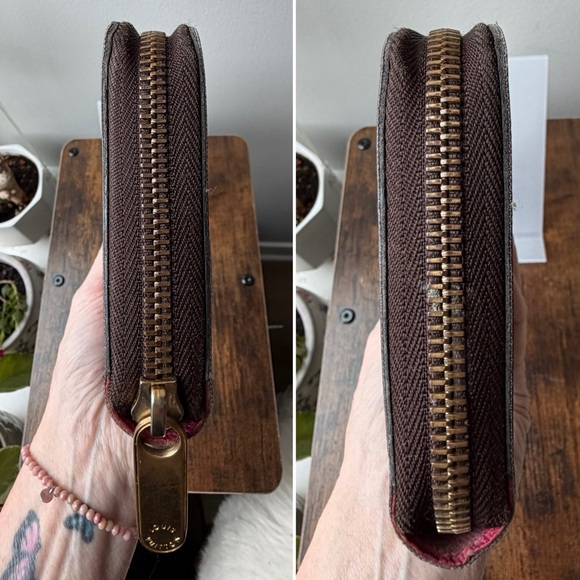 Louis Vuitton Chain Flower Monogram Zippy Wallet Pink - Limited Edition - Picture 7 of 14